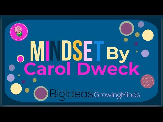 Mindset by Carol Dweck. Animated Summary