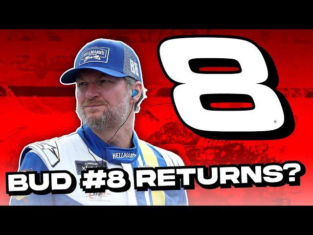 Dale Jr Will Race the Bud #8 Car Again!