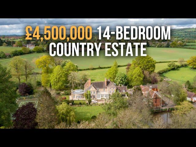 £4.5 Million Country Estate with 33 Acres and 14 Bedrooms | Property Tour