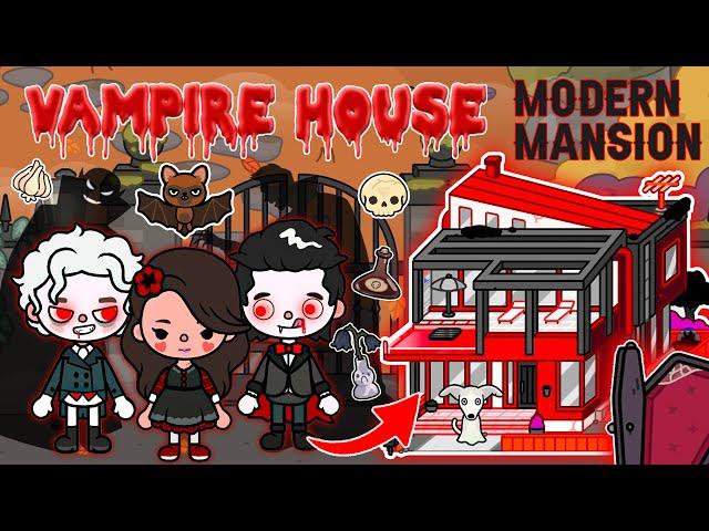 Modern Mansion For VampireI Become The Food Of Two VampiresToca Boca House Ideas | Toca Life World