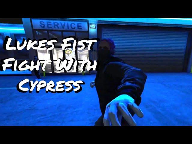 Luke Has A Fist Fight Against Dom From Cypress? | GTA RP | Nopixel 4.0 | The Manor