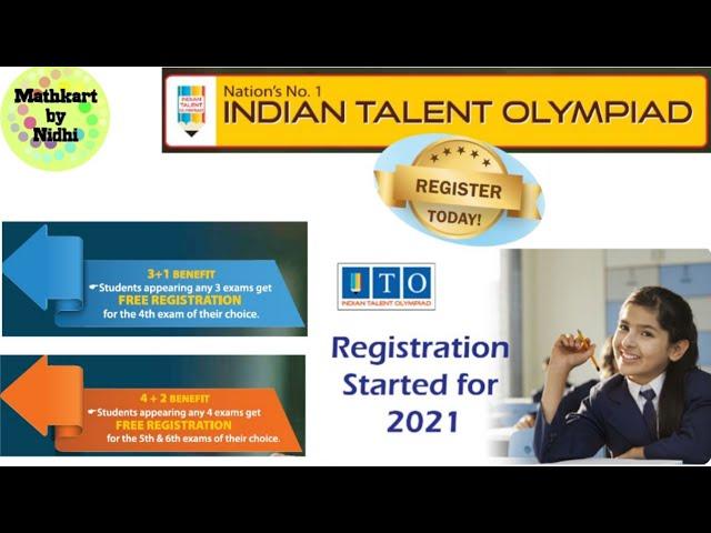 Indian Talent Olympiad Registration Started || ITO 2021-22