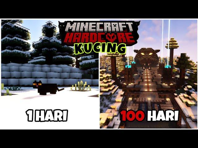 100 Days in Hardcore Minecraft But as a cat