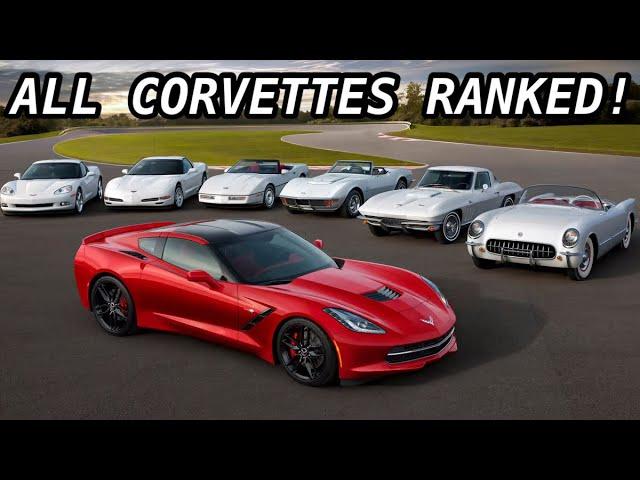 Ranking ALL Corvette Generations From Worst To Best!!