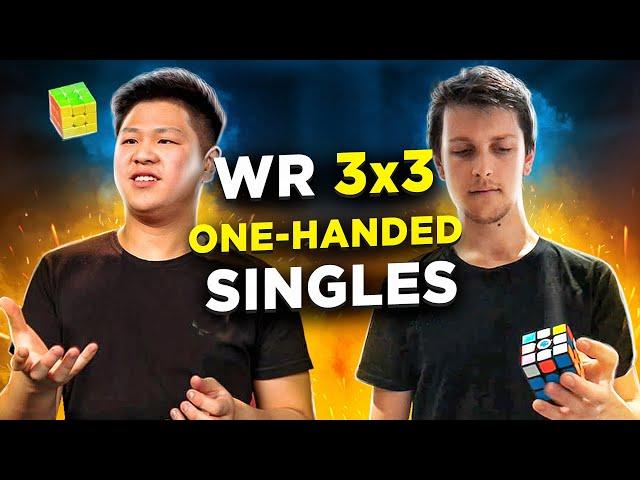 Розбір СВІТОВИХ РЕКОРДІВ зі збірки 3х3 ОДНІЄЮ РУКОЮ | ONE HANDED WR Reconstructions 6.20 Max Park