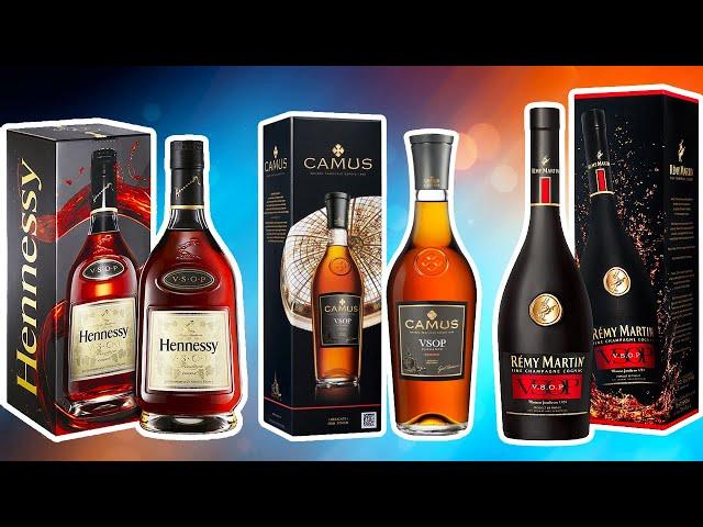 Remy Martin VSOP vs Hennessy VSOP vs Camus VSOP - Сравнение французских коньяков