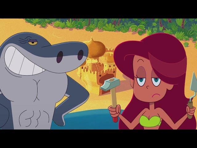 ZIG e SHARKO  O canteiro de obras  Zig e Sharko Brasil | Desenho Animado em português