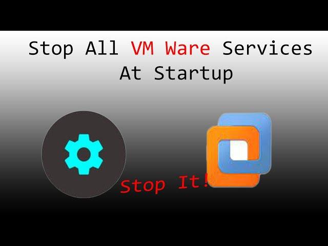 How To Stop All Services of VM Ware services at Startup || Simple Ways || #shorts