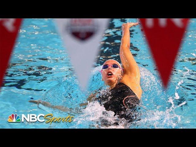 Regan Smith barely holds off Kathleen Baker in 200m back battle | NBC Sports