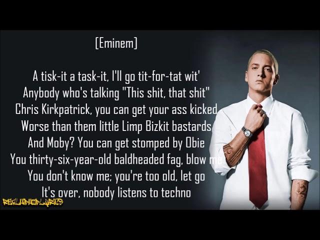 Eminem - Without Me (Lyrics)