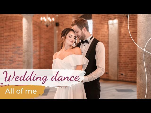 All of me - John Legend  Wedding Dance ONLINE | Sweet & Easy First Dance