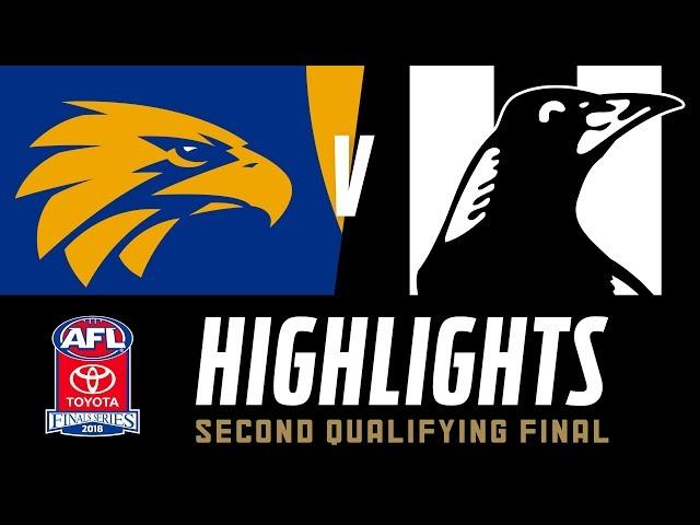 West Coast v Collingwood Highlights | Qualifying Final, 2018 | AFL