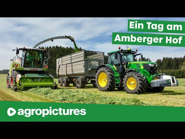 TerraCare Reifendruckregelanlage am Amberger Hof: Landwirtschaft mit Ackerbau, Biogas und Putenmast