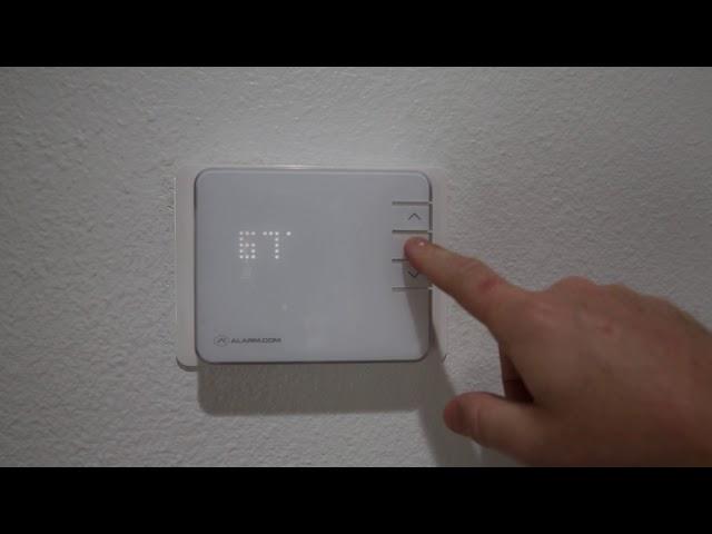 Alarm.com Thermostat (How to Video) : DigsByDan