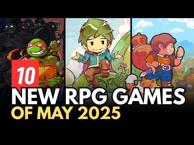 Top 10 NEW Indie RPG Games of May 2025