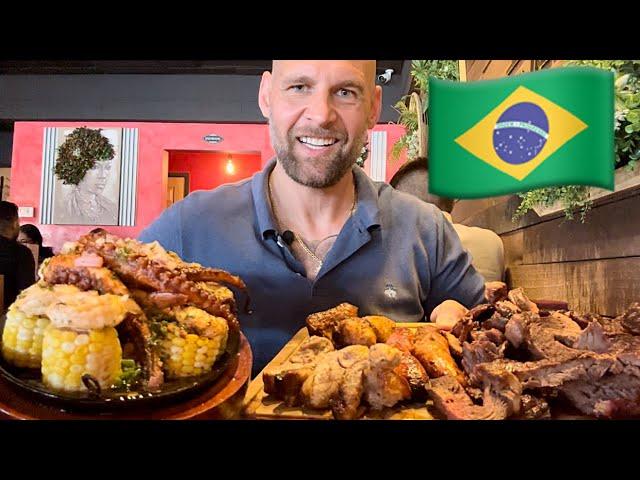  •First time eating at a BRAZILIAN GRILL! ️(El Churrascaso Grill)