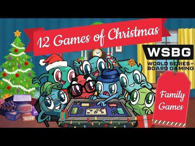 12 Games of Christmas - Family Games