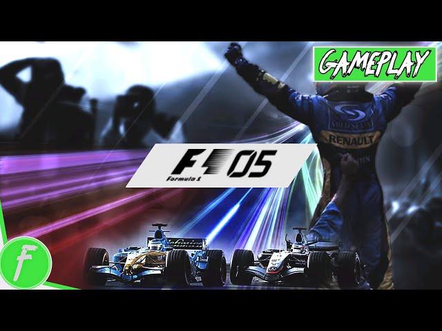 Formula One 05 Gameplay HD (PS2) | NO COMMENTARY | PCSX2