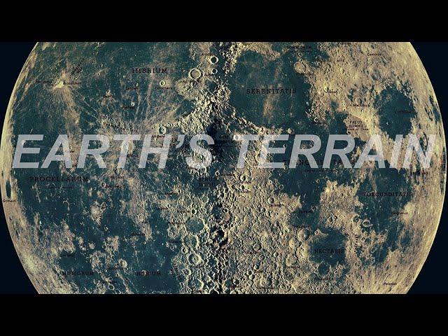 Craters on Earth's Terrain