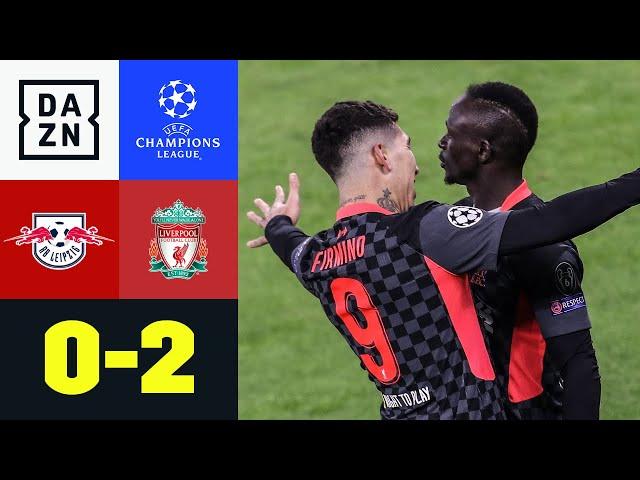 Salah und Mane sichern "Auswärtssieg": RB Leipzig - Liverpool 0:2 | UEFA Champions League | DAZN