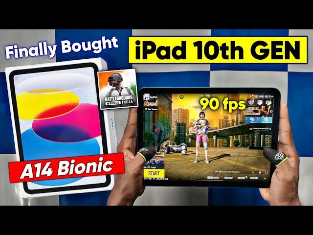 I Bought iPad 10th Generation | iPad 10th Generation Bgmi Test | Unboxing and review