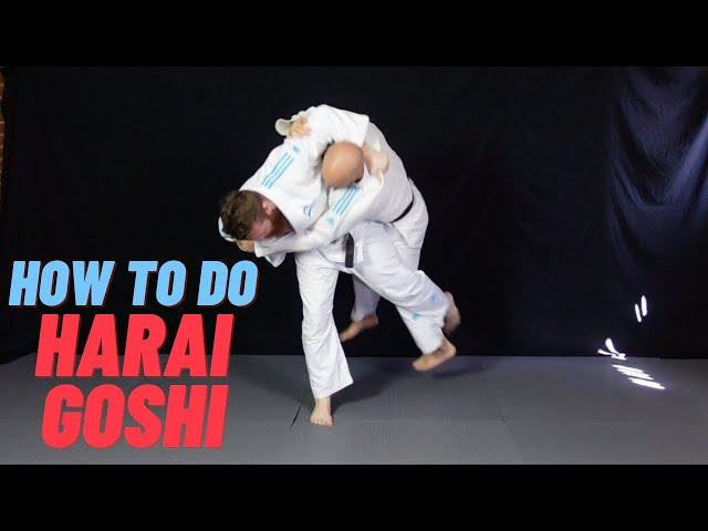 How To Do Harai Goshi || From The Top Grip