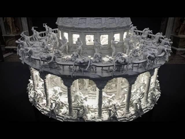 All Things Fall    3D printed zoetrope by Mat Collishaw