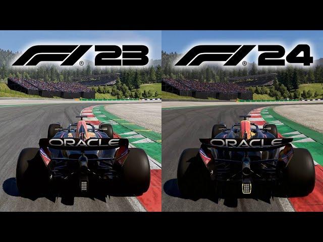 F1 23 vs F1 24 | Direct Comparison