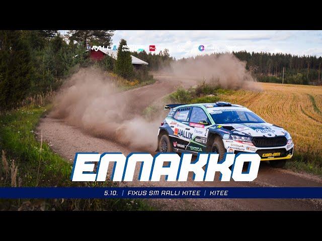 Ennakko | Fixus SM Ralli Kitee | 5.10.2024