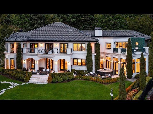 A $26,000,000 Signature waterfront estate in Bellevue offers elevated living and exceptional views