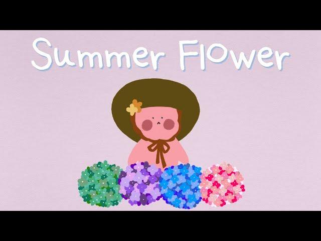 Summer Flower | Cute & Aesthetic Music for Relaxing, Royalty Free Music