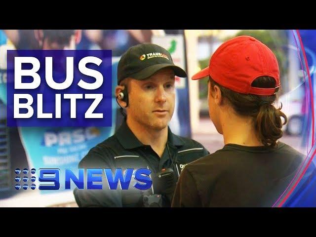 Police crack down on fare evaders over Christmas | Nine News Australia