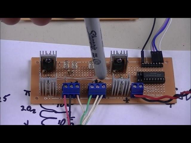 PNP Darlington Stepper Motor Driver