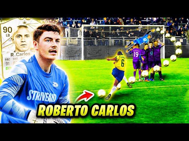 I Faced an Actual ROBERTO CARLOS Free Kick!