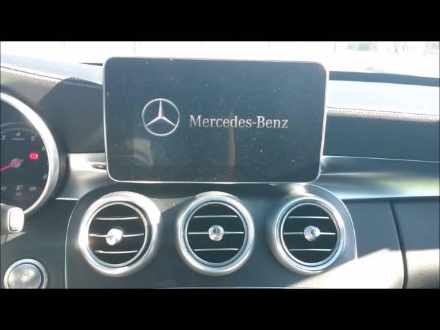 DVD / TV / USB / Navigation unlocking in a W205 Mercedes Benz