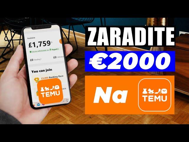 Zaradite €2000+ Mesečno Sa TEMU Kao Početnik