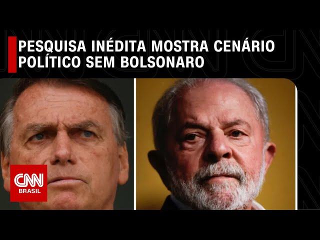 Pesquisa inédita mostra cenário político sem Bolsonaro | CNN 360