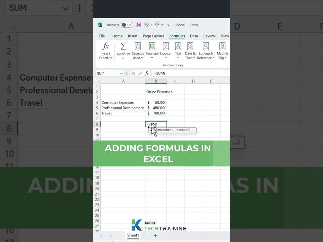 How to Use Formulas in #excel