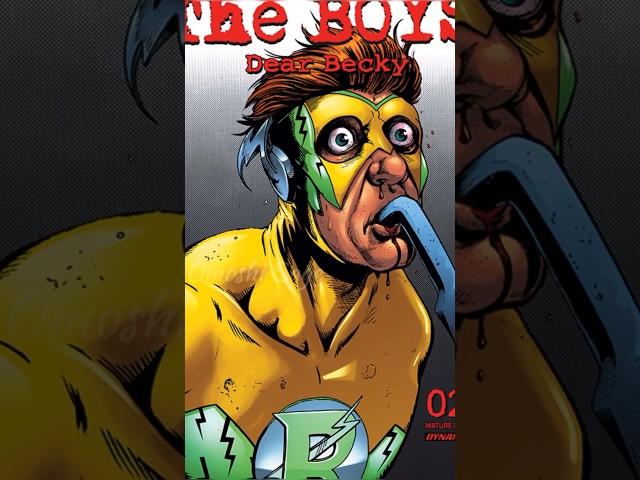 Differences between the boy's comic and TV series Part 2 -#theboys #comic #comicbook #dc #dcomics