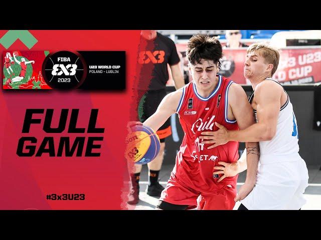 Czechia  vs Chile  | Men | Full Game | FIBA 3x3 U23 World Cup 2023