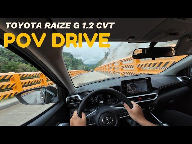 TOYOTA RAIZE G 1.2 CVT | POV DRIVE 4K