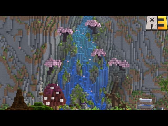 Arcadia SMP S3 - #13: Custom Trees and Waterfalls!