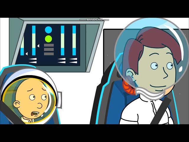 Caillou Goes to Planet Chuck E. Cheese's Movie Trailer