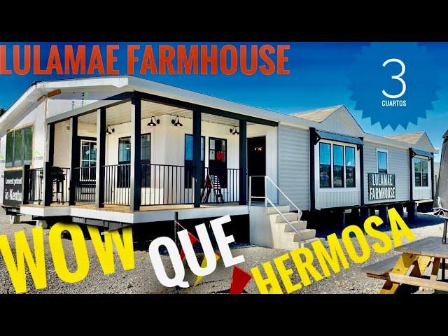 ‼️VENTA d CASAS MÓVILES BARATAS •LULAMAE FARMHOUSE 32X70• (Home Tour) - Precios De USA‼️