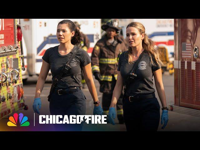 Kidd and 51 Rescue a Family from a Car Crash | Chicago Fire | NBC