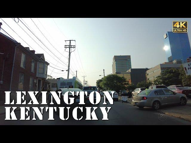 Lexington, Kentucky - [4K] Downtown Tour