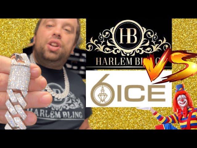 Harlembling vs 6 Ice Moissanite Chain Iced Out Cuban Link Review - Who Has Better & Cheaper Jewelry?