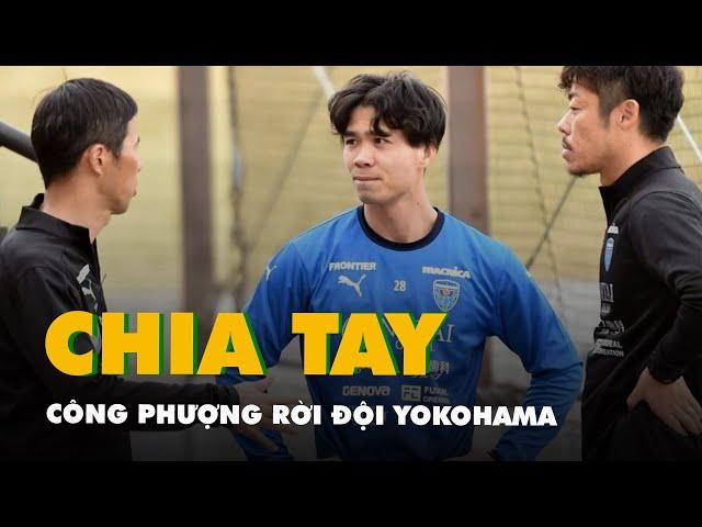 Tiền đạo Công Phượng chia tay CLB Yokohama