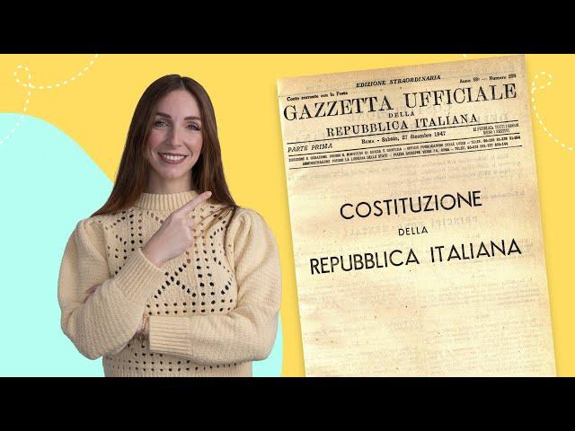 La Costituzione italiana: spiegazione