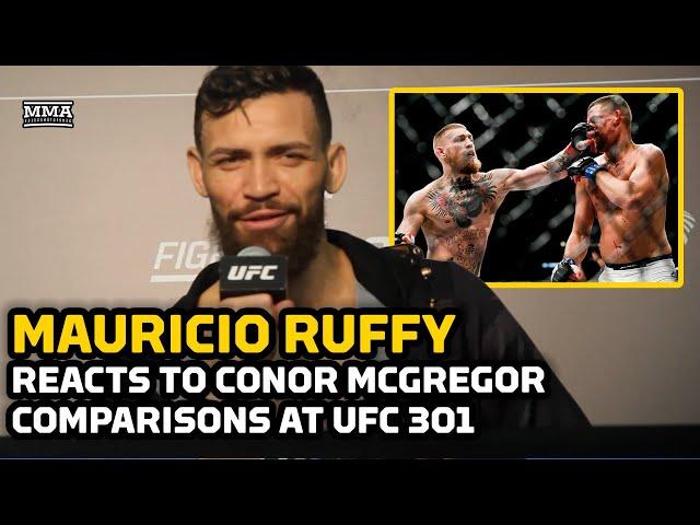 Mauricio Ruffy Reacts To Conor McGregor Comparisons After Spectacular UFC 301 Debut